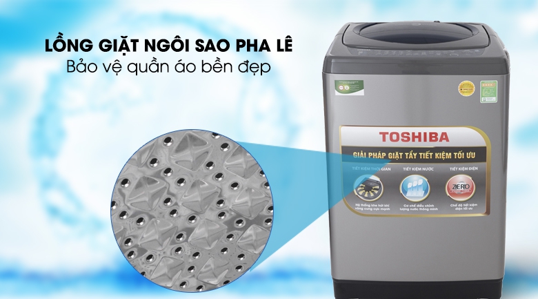Máy giặt Toshiba 8kg – sự lựa chọn tuyệt vời cho bạn!